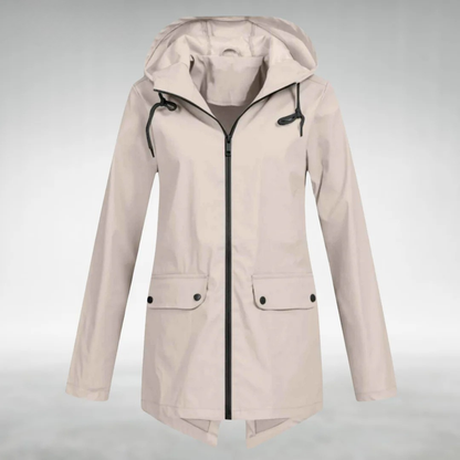 Calira – Imperméable à capuche ajustable