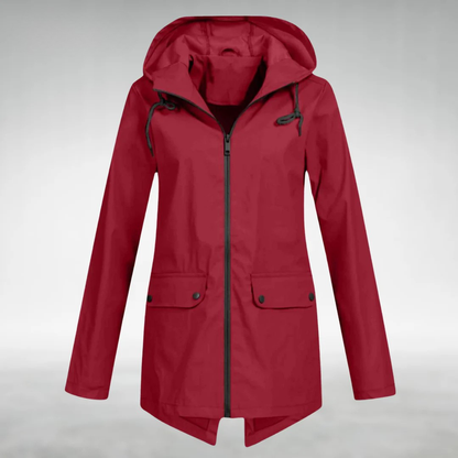 Calira – Imperméable à capuche ajustable