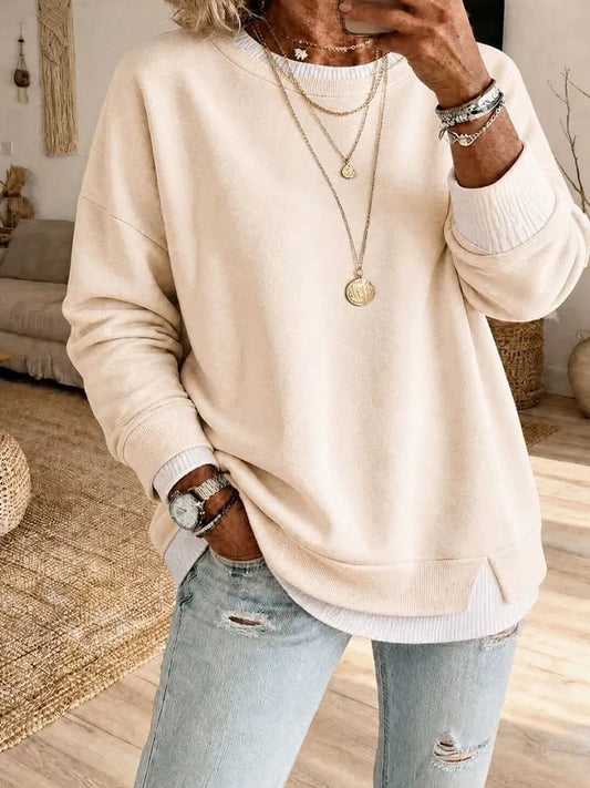 sweat-shirt  en coton