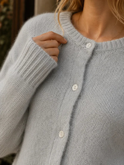Ilyra – cardigan boutonné en maille