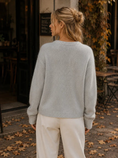 Ilyra – cardigan boutonné en maille